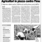 28 dicembre 2011 - Agricoltori in piazza contro l'Imu