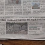 1 giugno - Agricoltura in crisi, altro appello dall'Aspal alle istituzioni