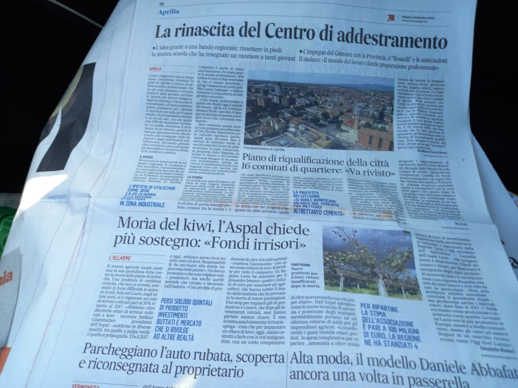 4 settembre - Moria del kiwi, l'Aspal chiede più sostegno: "Fondi irrisori"