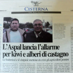 16 febbraio 2011 - L'Aspal lancia l'allarme per kiwi e alberi di castagno