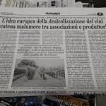 22 maggio - L'idea europea della dealcolizzazione dei vini scatena malumore tra associazioni e produttori