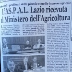 Marzo - L'ASPAL Lazio ricevuta al Ministero dell'Agricoltura
