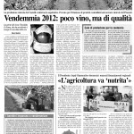 Dal 25 ottobre al 7 novembre - L'agricoltura va nutrita