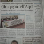 Gennaio 2014 - Gli impegni dell'Aspal