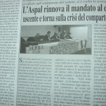 Febbraio 2014 - L'Aspal rinnova il mandato al direttivo uscente e torna sulla crisi del comparto agricolo