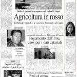 11 giugno 2012 - Agricoltura in rosso