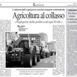 29 luglio 2011 - Agricoltura al collasso