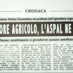 29 luglio 2011 - Crisi del settore agricolo, l'Aspal ne ha per tutti!