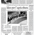 5 aprile 2012 - Idee per l'agricoltura: confronto a Bruxelles
